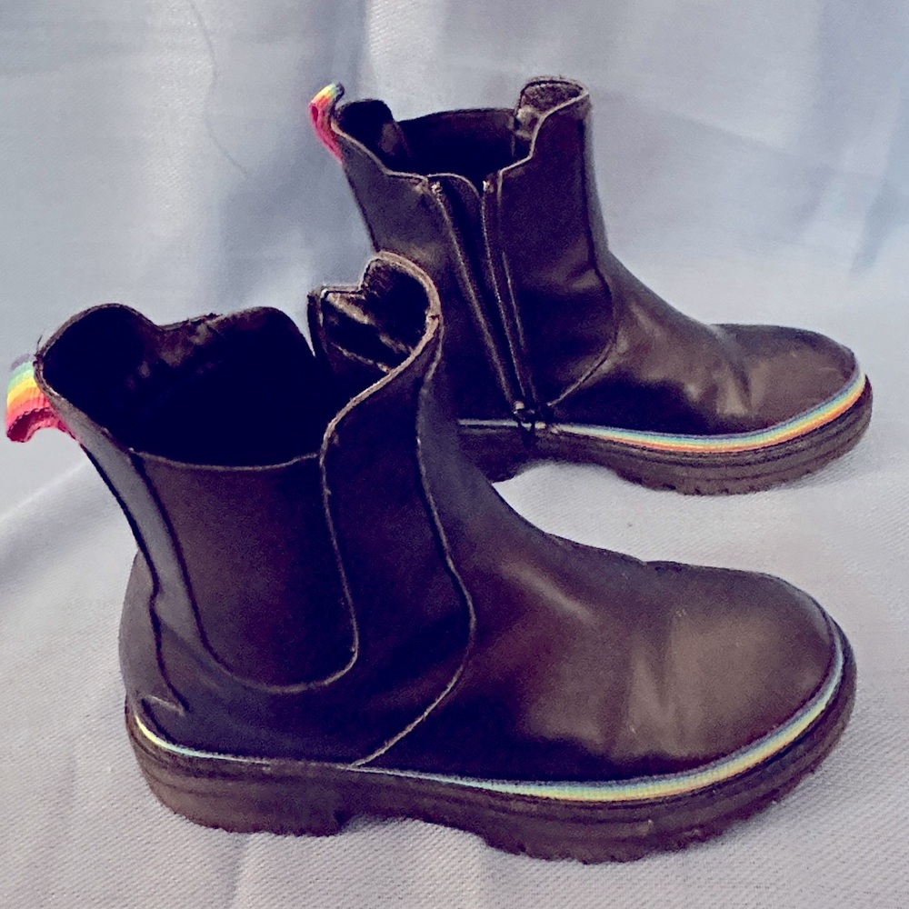 Kurt Geiger London Kids Black Boots